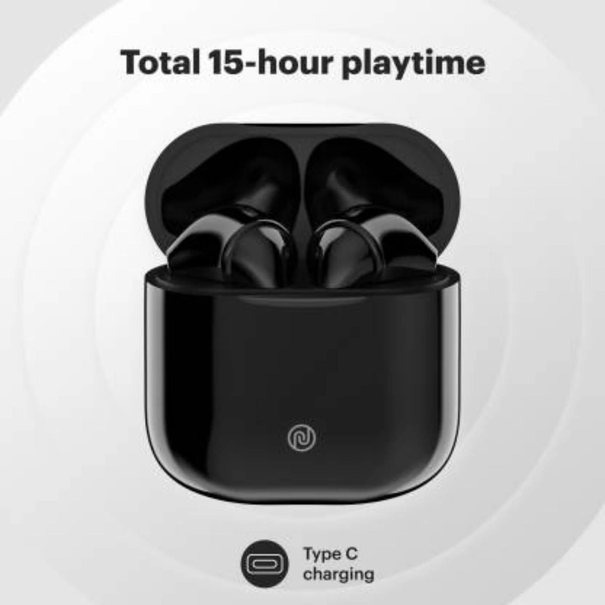 Noise Air Buds Mini Truly Wireless Bluetooth Headset (Jet Black, True ...